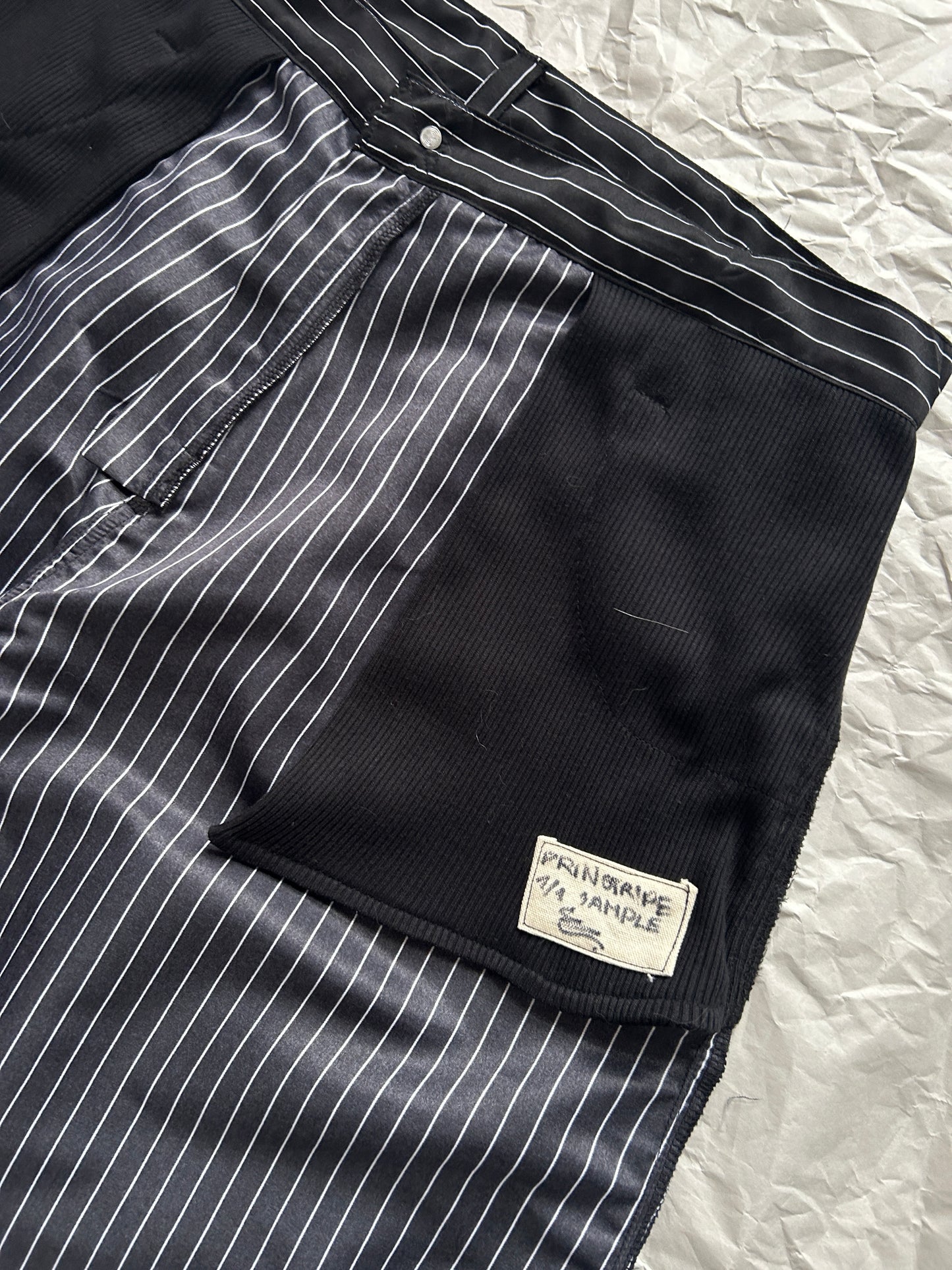 BALLOON PINSTRIPE PANTS