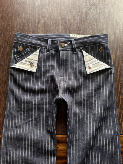 Striped Denim Bootcuts