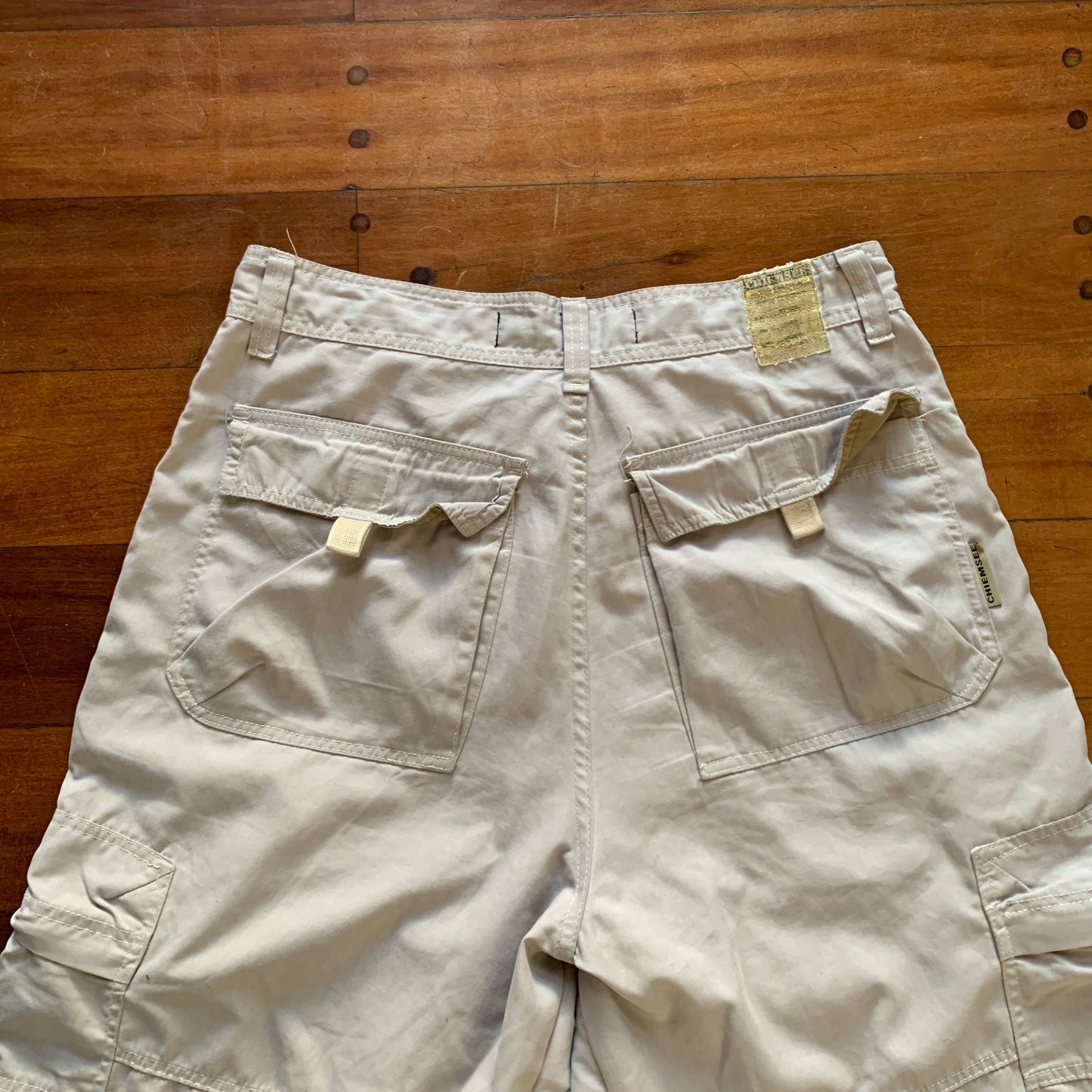 BEIGE JORTS