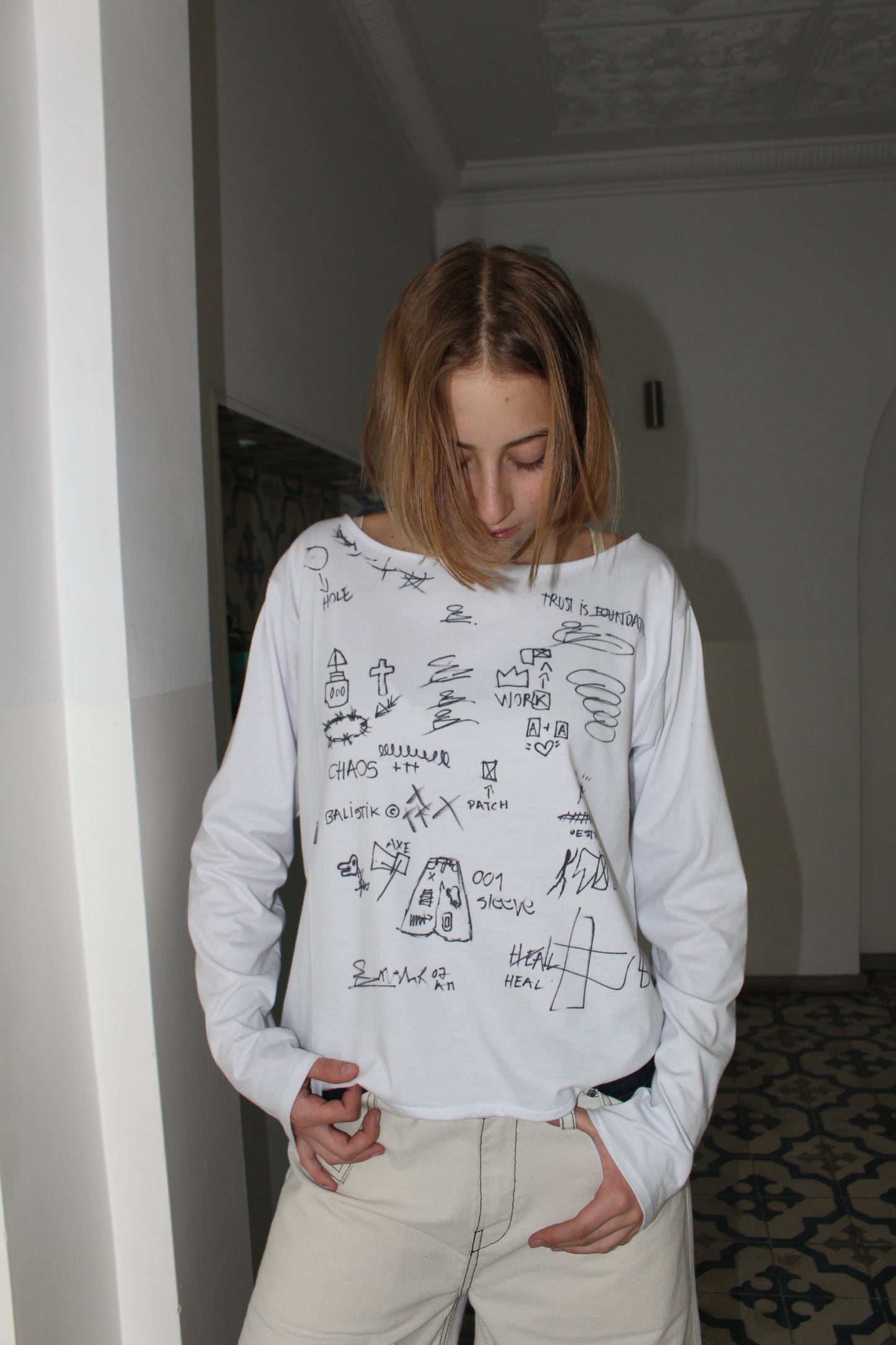 Scribble Sleeve