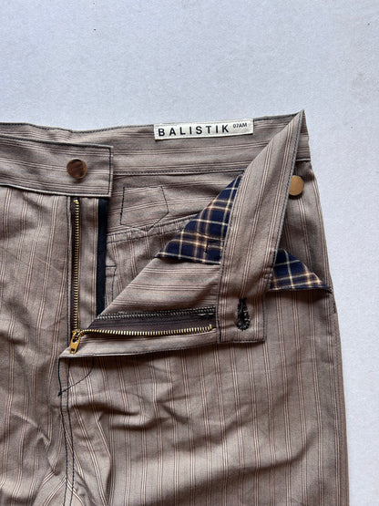 Striped Twill Bootcuts