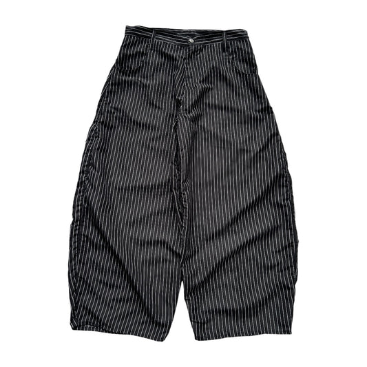 BALLOON PINSTRIPE PANTS