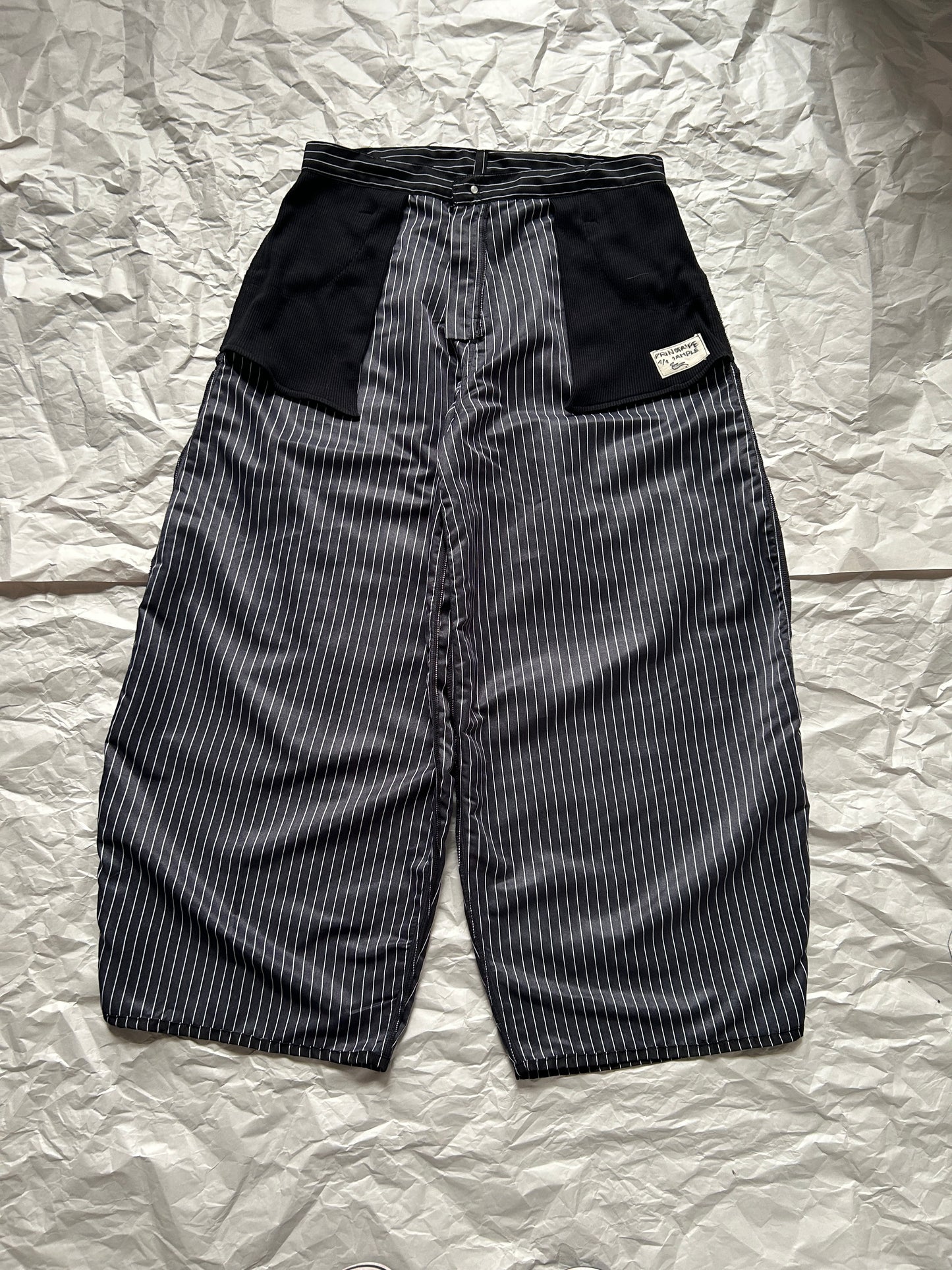BALLOON PINSTRIPE PANTS
