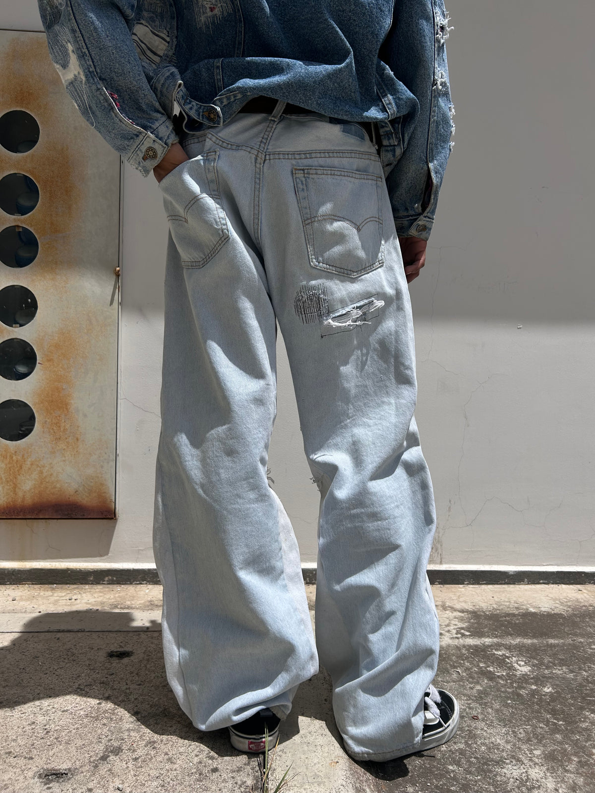Mended Denim