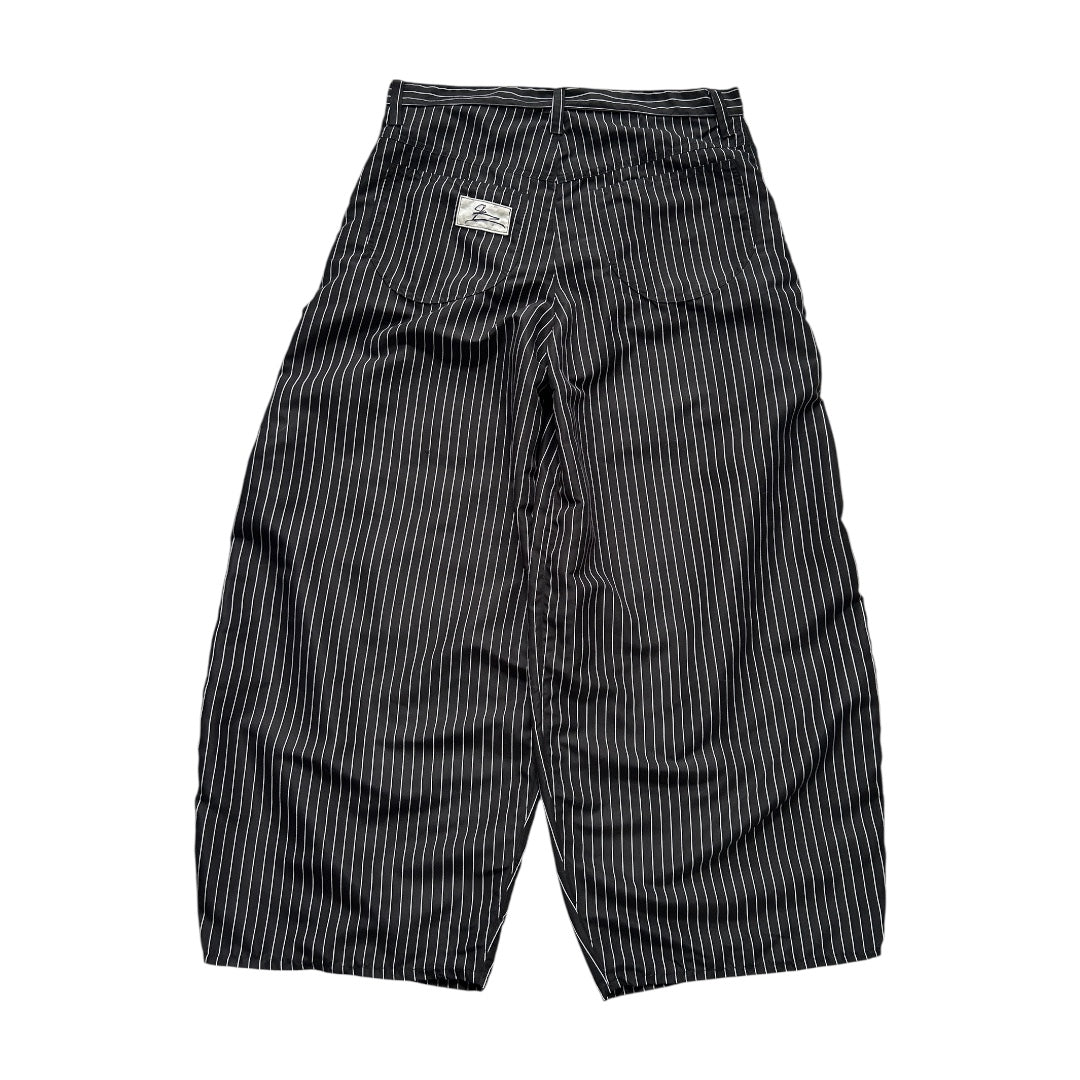 BALLOON PINSTRIPE PANTS