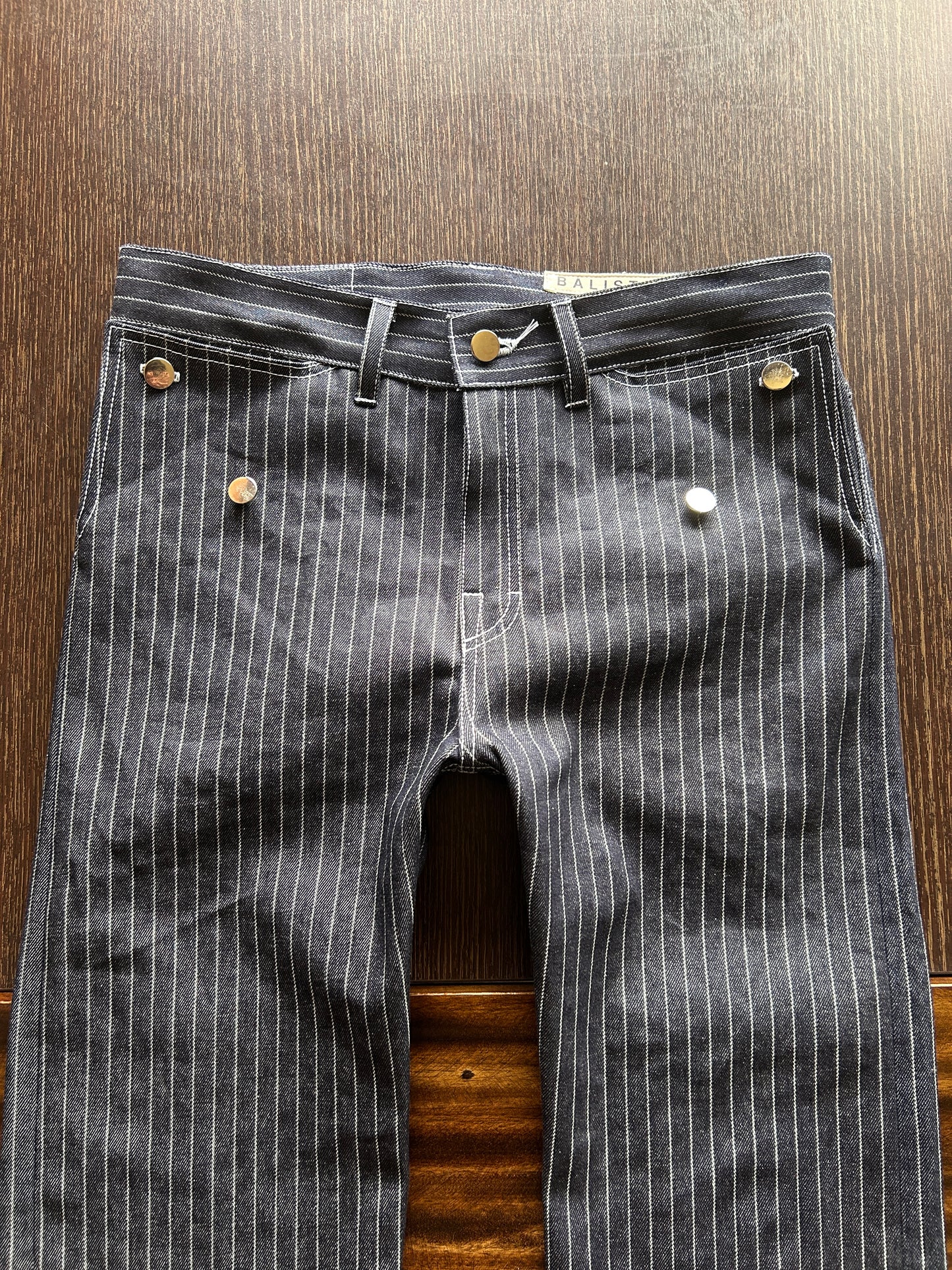 Striped Denim Bootcuts