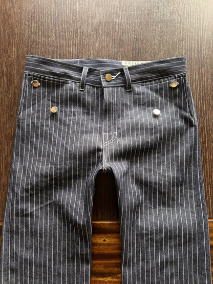 Striped Denim Bootcuts