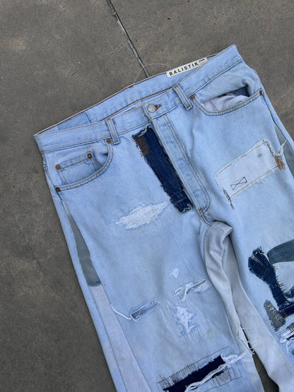 Mended Denim