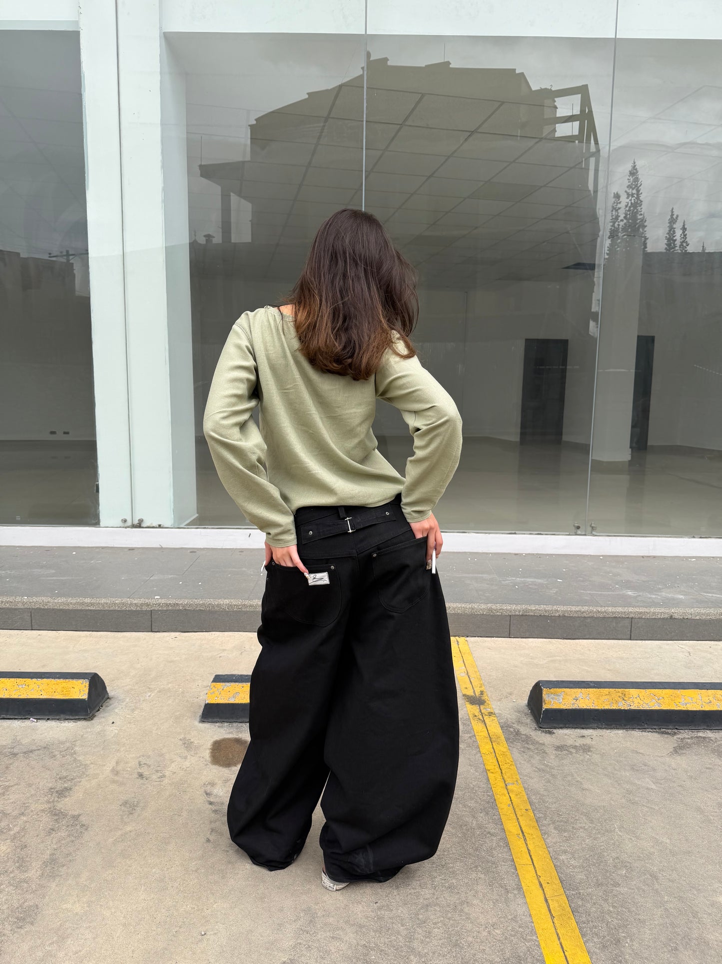 Green Linen Sleeve