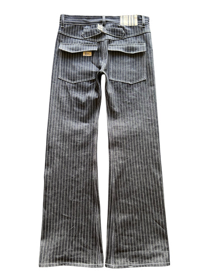 Striped Denim Bootcuts