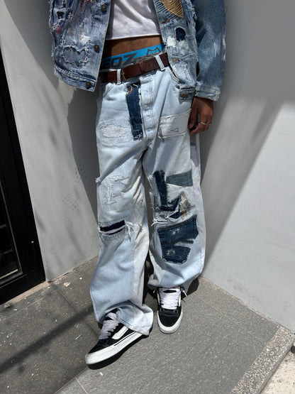 Mended Denim