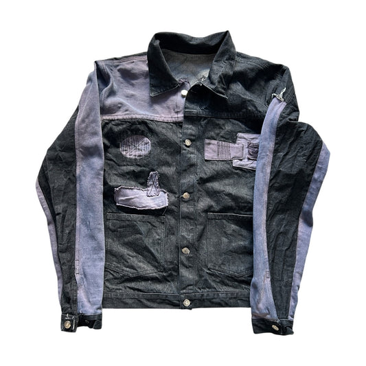 PURPLED DENIM JACKET