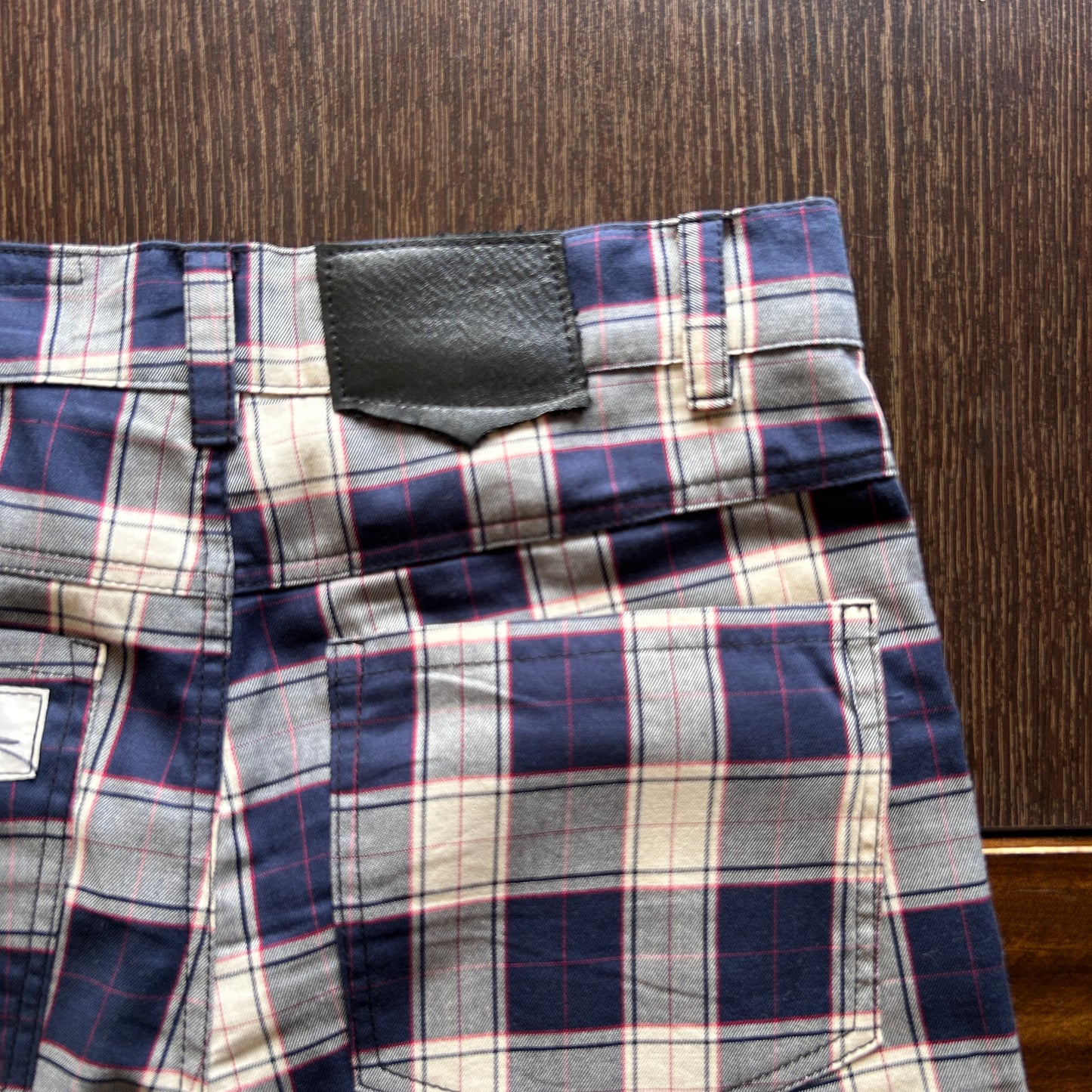 Plaid Long Shorts